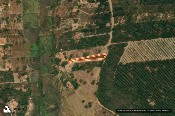 Imagem de satélite de FAZENDA BREJINHO em RIO PARDO DE MINAS - MG