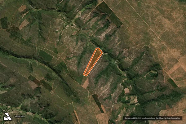 Imagem de satélite de VÃO FAZENDA RIACHINHO em RIO PARDO DE MINAS - MG