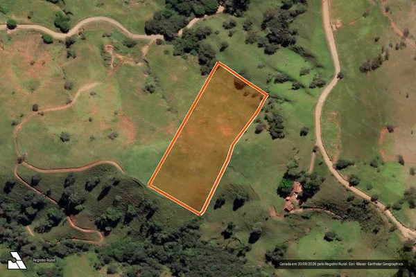 Imagem de satélite de SITIO CATIGUA em CÓRREGO DO BOM JESUS - MG