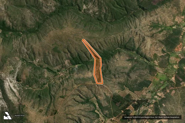 Imagem de satélite de FAZENDA BONFIM em RIO PARDO DE MINAS - MG