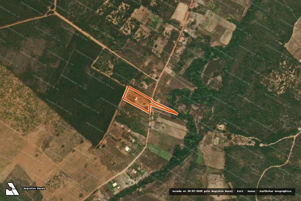 Imagem de satélite de FAZENDA CANCELA em RIO PARDO DE MINAS - MG