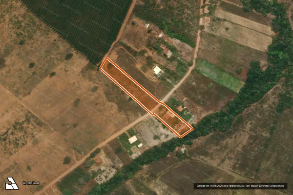 Imagem de satélite de FAZENDA CANCELA em RIO PARDO DE MINAS - MG