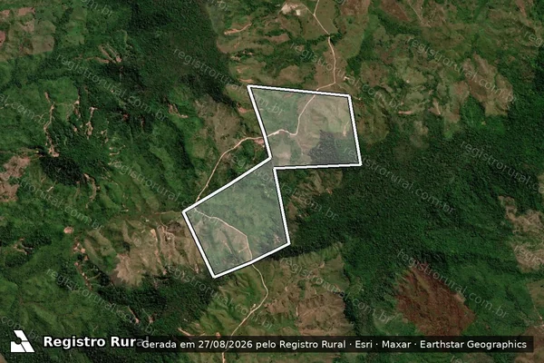 Imagem de satélite de FAZENDA AGELINA em ZÉ DOCA - MA
