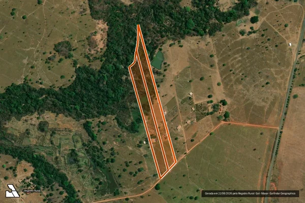 Imagem de satélite de ESTANCIA VALE DOS SONHOS em SÃO LUÍS DE MONTES BELOS - GO