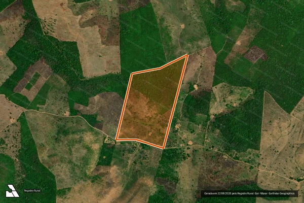 Imagem de satélite de Fazenda Reis em COLINAS - MA