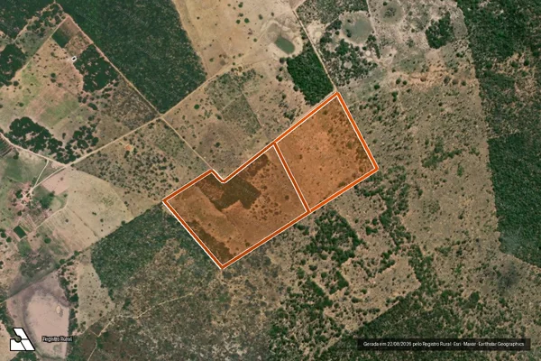 Imagem de satélite de FAZENDA TIGRE - PARCELA 8 em CAPIM GROSSO - BA