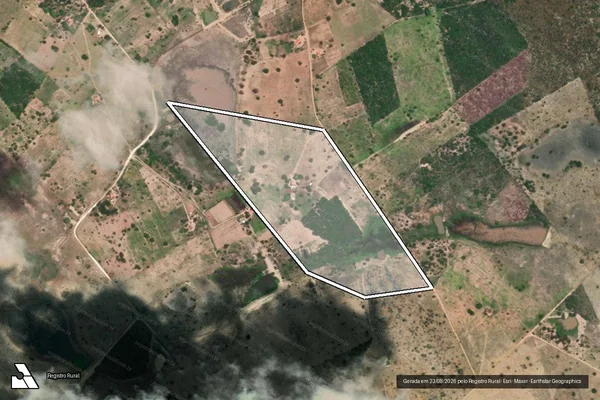 Imagem de satélite de FAZENDA TIGRE - PARCELA 2 em CAPIM GROSSO - BA