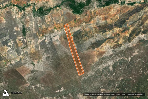 Imagem de satélite de FAZENDA ÁGUA DOCE em INAJÁ - PE