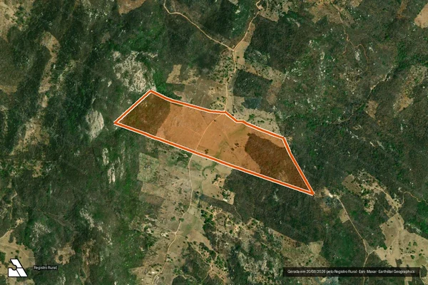 Imagem de satélite de Sitio Mata Verde em CARNAÍBA - PE