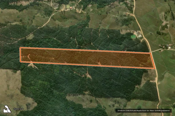 Imagem de satélite de MATRICULA 8.478 RI IMARUI/SC em IMARUÍ - SC