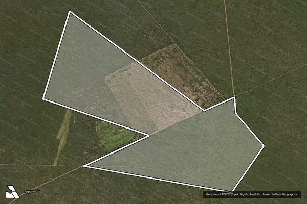 Imagem de satélite de FAZENDA ALAGOAS em JEREMOABO - BA