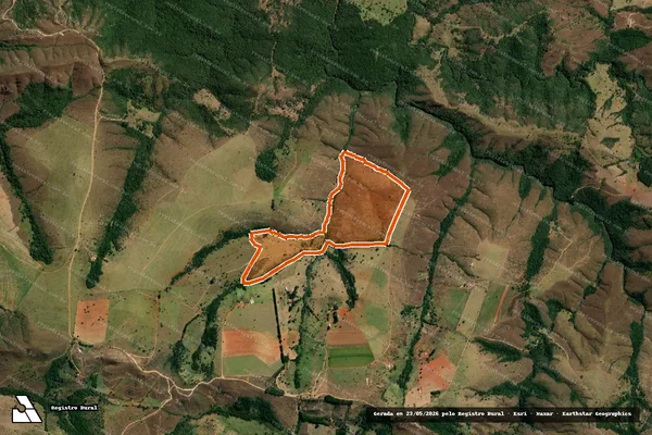 Imagem de satélite de FAZENDA PONTE DE PEDREA em IBIÁ - MG