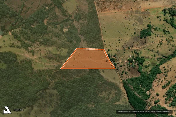 Imagem de satélite de FAZENDA POSSE LUGAR DENOMINADO LB em ABADIÂNIA - GO