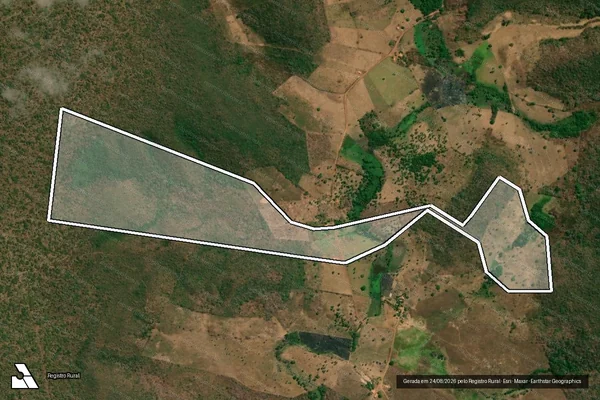Imagem de satélite de FAZENDA MORORÓ em MIRADOR - MA
