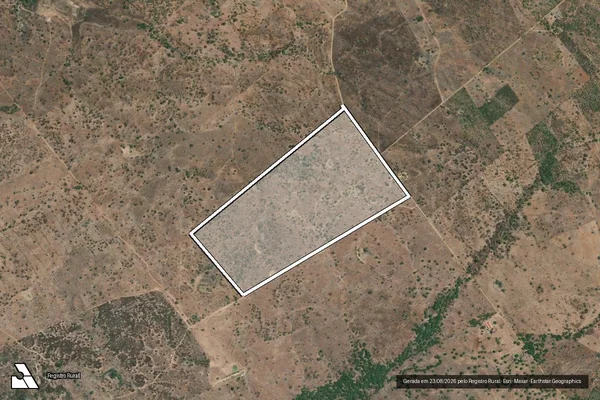 Imagem de satélite de FAZENDA SANTA BARBARA em RIACHÃO DO JACUÍPE - BA