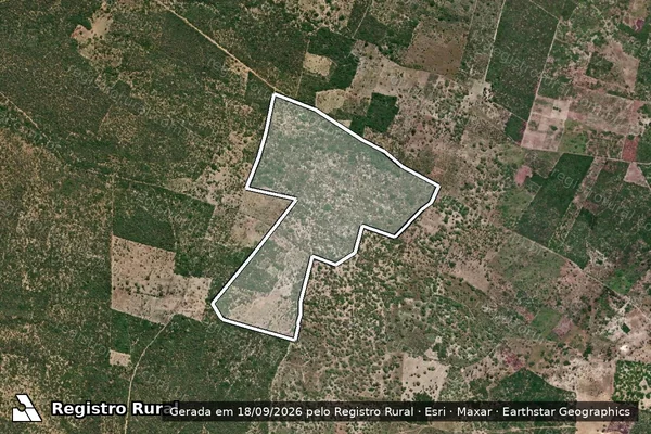 Imagem de satélite de SITIO BAIXA GRANDE em TUPANATINGA - PE