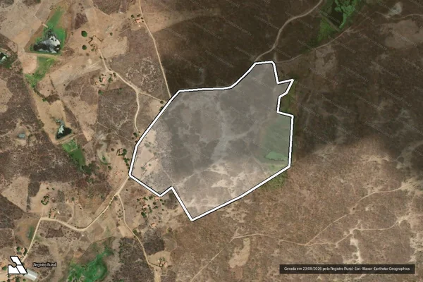 Imagem de satélite de FAZENDA PISTOLA em SANTANA DO ACARAÚ - CE