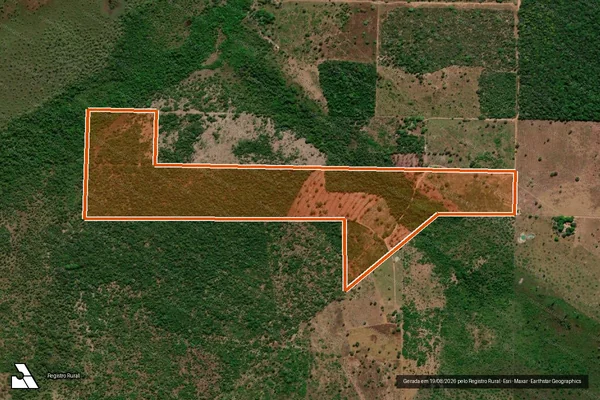 Imagem de satélite de FAZENDA CRIA MAIS em SANTA TEREZINHA - MT