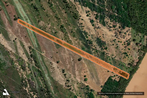 Imagem de satélite de FAZENDA ACARY, BEIRA DO RIO S F em PINTÓPOLIS - MG