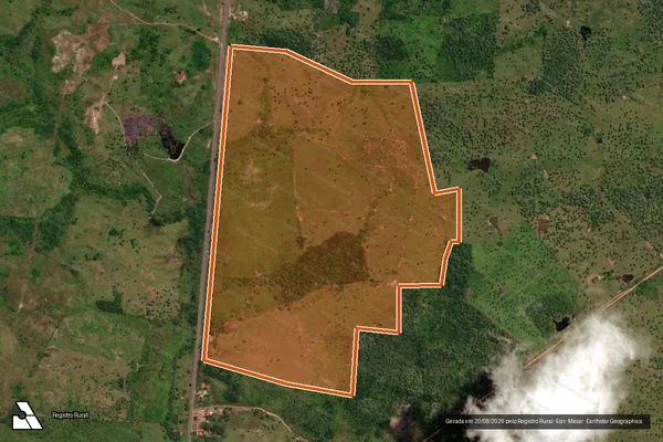 Imagem de satélite de FAZENDA SANTO ANTONIO em ZÉ DOCA - MA