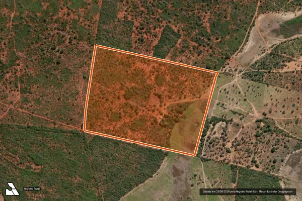Imagem de satélite de FAZENDA PÉ DO MORRO em GUARACIAMA - MG