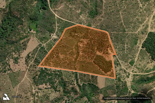 Imagem de satélite de FAZENDA SANTO ANTONIO em LAFAIETE COUTINHO - BA