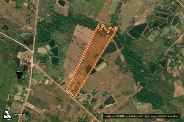 Imagem de satélite de LOTE 34 - DOM MOACIR em BUJARI - AC