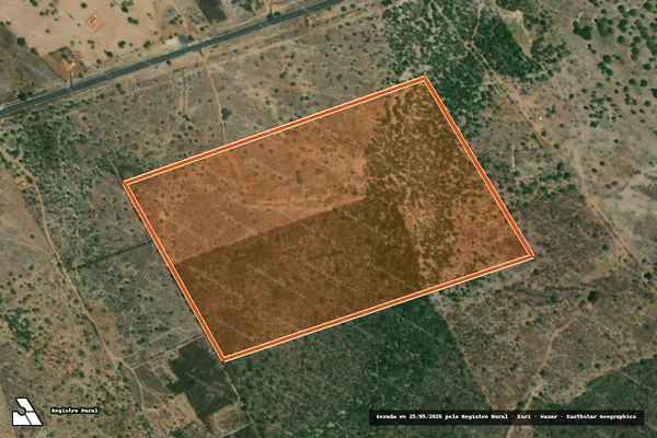 Imagem de satélite de SITIO JUREMA em INHAPI - AL