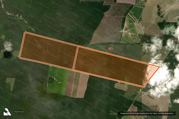 Imagem de satélite de FAZENDA FLEXEIRAS em CAXIAS - MA