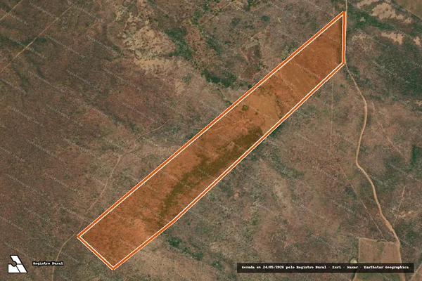 Imagem de satélite de FAZENDA ALVORADA em PARNAGUÁ - PI