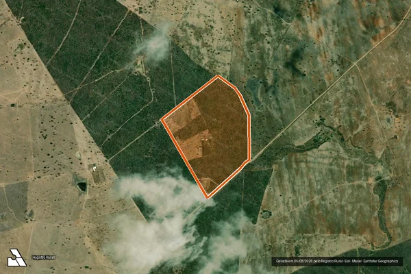 Imagem de satélite de FAZENDA RIACHO - GLEBA 05 em EUCLIDES DA CUNHA - BA