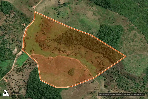 Imagem de satélite de FAZENDA FABIANA em LAGO DA PEDRA - MA