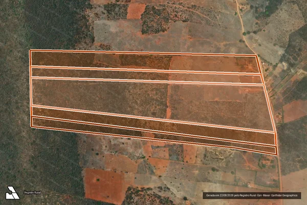 Imagem de satélite de FAZENDA MALHADA em CACULÉ - BA