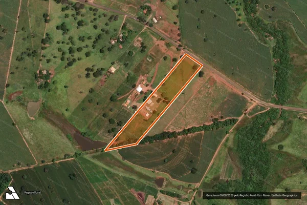 Imagem de satélite de ESTANCIA JOSE E MARIA em NOVA CASTILHO - SP