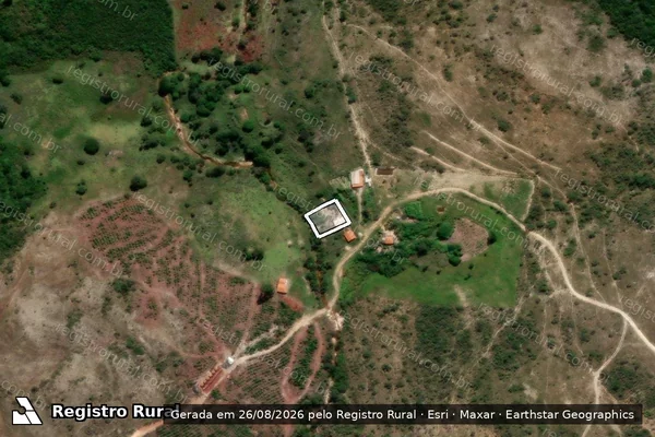 Imagem de satélite de SÍTIO CAPELA VELHA em PRESIDENTE KUBITSCHEK - MG