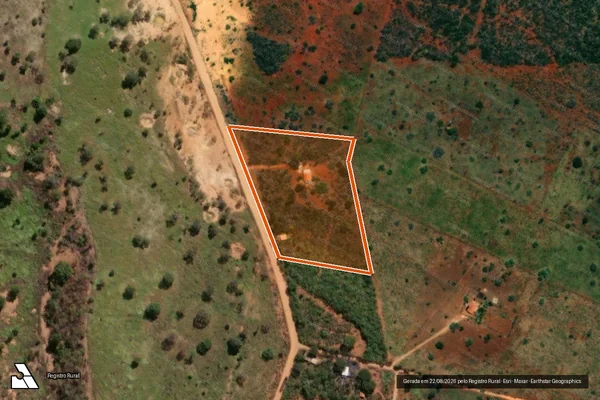Imagem de satélite de FAZENDA PÉ DO MORRO em GUARACIAMA - MG