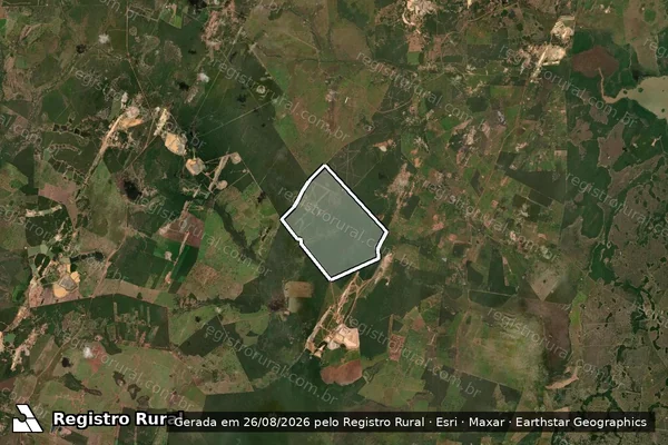 Imagem de satélite de Fazenda 4M I em NOSSA SENHORA DO LIVRAMENTO - MT
