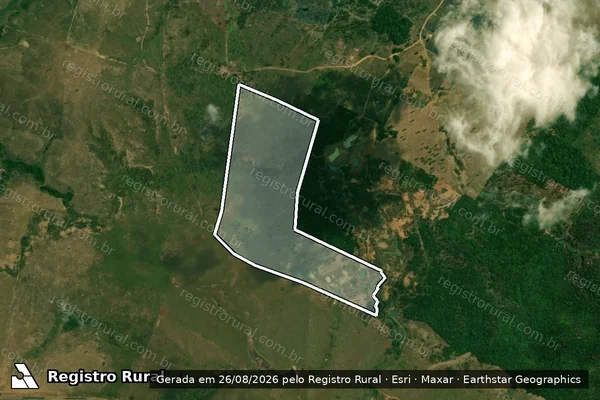Imagem de satélite de SITIO DOIS IRMAOS Lt 114 em CURIONÓPOLIS - PA