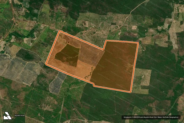 Imagem de satélite de FAZENDA BOA ESPERANÇA em GOVERNADOR EUGÊNIO BARROS - MA