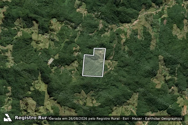 Imagem de satélite de POSSE em ANTÔNIO CARLOS - SC