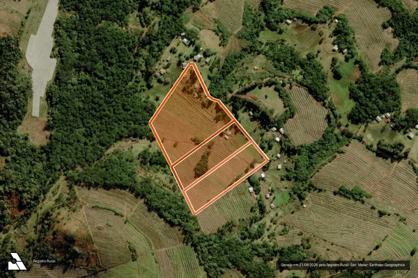 Imagem de satélite de FAZENDA LUIZINHO MATR.21977 em SÃO JOAQUIM - SC