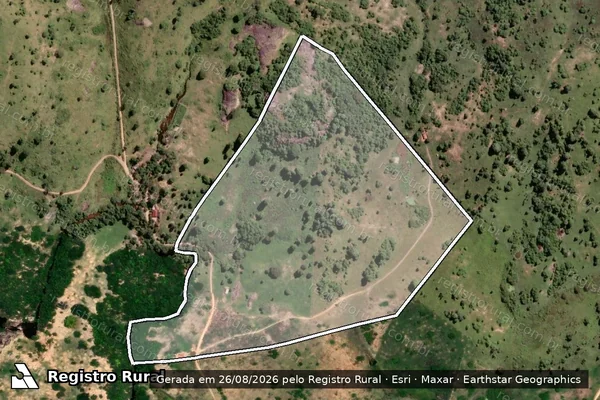 Imagem de satélite de FAZENDA BOA VISTA em MACHACALIS - MG