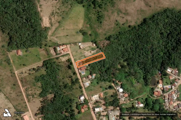 Imagem de satélite de ALDEIA SANTA FE em BARBACENA - MG