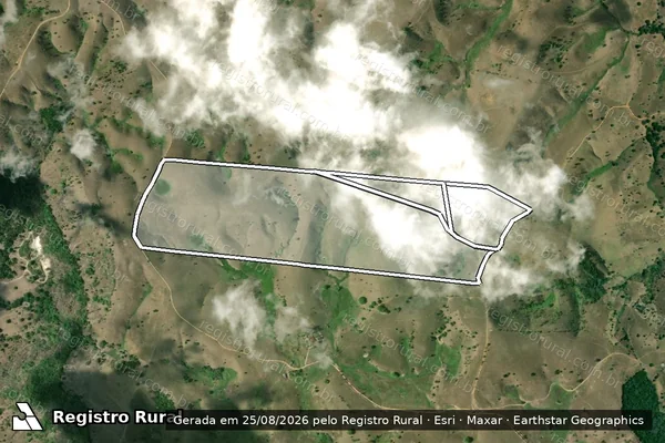 Imagem de satélite de FAZENDA SANTA ANA em MARIBONDO - AL