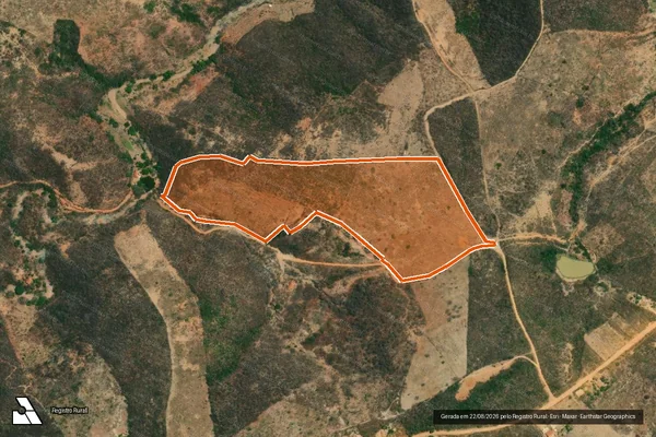 Imagem de satélite de JACARÉ em FRANCISCO BADARÓ - MG