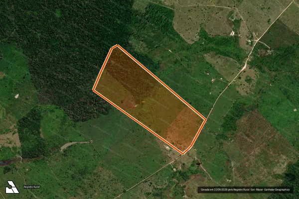 Imagem de satélite de LOTE 64 em MARABÁ - PA