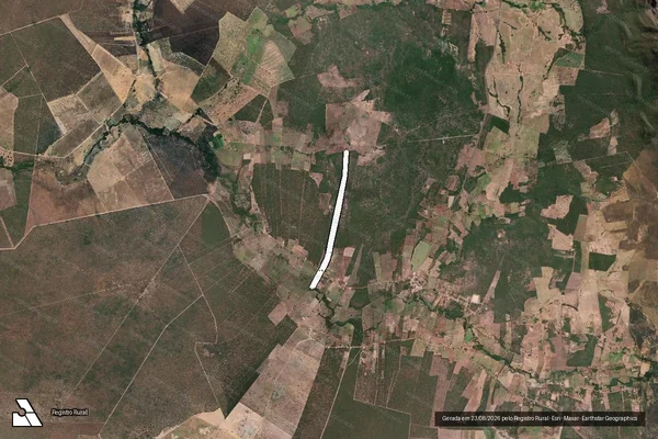 Imagem de satélite de SÍTIO PESQUEIRO - GLEBA A e B em GAMELEIRAS - MG