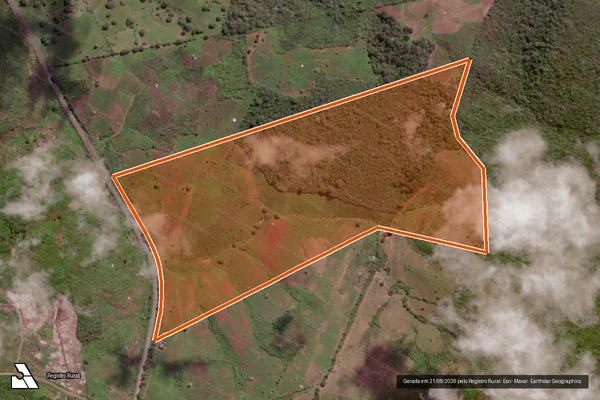 Imagem de satélite de Fazenda Santa Maria em INGÁ - PB