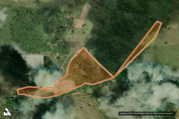 Imagem de satélite de FAZENDA ENGENHO MEDRADO- PARTE 1 em SÃO FELIPE - BA