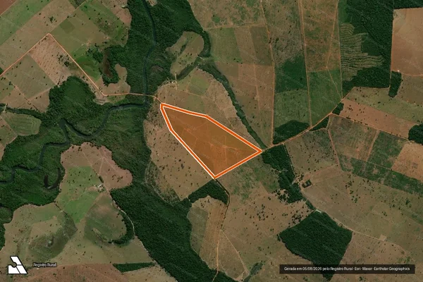 Imagem de satélite de FAZENDA SANTO ANTONIO em BRASNORTE - MT